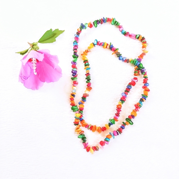 New✨Colorful Beaded Necklace - Picture 2 of 6